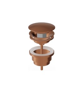 Zucchetti Sablier Korek klik-klak Brushed Copper PVD R97778.XP91