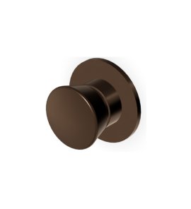 Zucchetti Sablier Zawór/przełącznik 2-drożny podtynkowy - element zewnętrzny Brushed Chocolate PVD Z94620.XP21