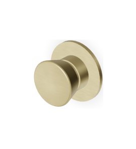 Zucchetti Sablier Zawór/przełącznik 2-drożny podtynkowy - element zewnętrzny Brushed British Gold PVD Z94620.XP31