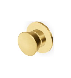 Zucchetti Sablier Zawór/przełącznik 2-drożny podtynkowy - element zewnętrzny Brushed Gold PVD Z94620.XP41