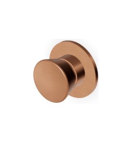 Zucchetti Sablier Zawór/przełącznik 2-drożny podtynkowy - element zewnętrzny Brushed Copper PVD Z94620.XP91