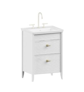 Burlington Strand Szafka podumywalkowa stojąca 60x45 matt white SN600FSW