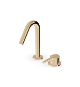Zucchetti Medameda Bateria umywalkowa 2-otworowa British Gold PVD ZMM419.P30