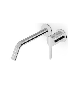 Zucchetti Medameda Bateria umywalkowa podtynkowa 2-otworowa 215 mm - element zewnętrzny Chrom ZMM678