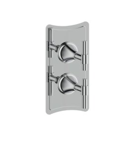 Burlington Strand Bateria prysznicowa podtynkowa termostatyczna chrom SN1500RC