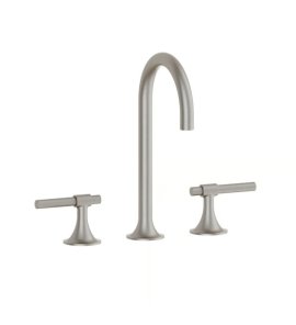 Burlington Strand Bateria umywalkowa 3-otworowa brushed nickel SN135DNL