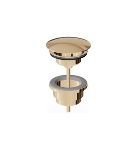 Zucchetti Medameda Korek klik-klak uniwersalny British Gold PVD R97760.P30