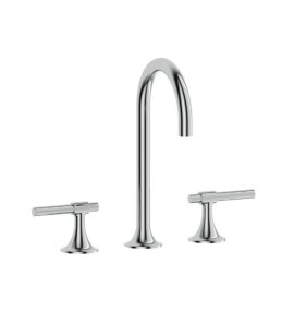 Burlington Strand Bateria umywalkowa 3-otworowa chrom SN135DNC