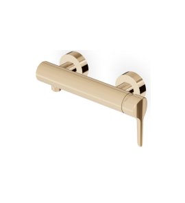 Zucchetti Medameda Bateria natryskowa jednouchwytowa ścienna British Gold PVD ZMM076.P30