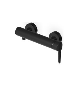 Zucchetti Medameda Bateria natryskowa jednouchwytowa ścienna Brushed Total Black PVD ZMM076.P81