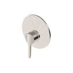 Zucchetti Medameda Bateria wannowo-natryskowa podtynkowa - element zewnętrzny Brushed Nickiel ZMM776.C3
