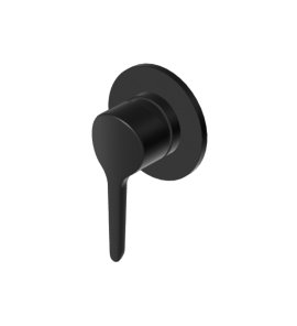 Zucchetti Medameda Mieszacz podtynkowy jednouchwytowy - element zewnętrzny Brushed Total Black PVD ZMM780.P81