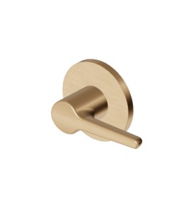Zucchetti Medameda Zawór podtynkowa 1/2" - element zewnętrzny Brushed British Gold PVD ZMM5729.P31