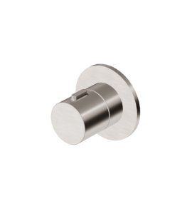 Zucchetti Medameda Zawór/przełącznik 2-drożny podtynkowy - element zewnętrzny Brushed Nickiel Z94629.C3