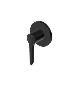 Zucchetti Medameda Zawór/przełącznik 2-drożny podtynkowy - element zewnętrzny Brushed Total Black PVD Z94610.P81