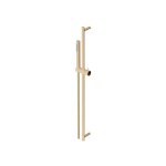 Zucchetti Drążek prysznicowy 800 mm ze słuchawką i wężem British Gold PVD Z95182.P30