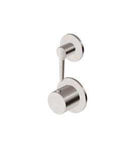 Zucchetti Medameda Bateria termostatyczna natryskowa podtynkowa 2-otworowa 2-drożna - element zewnętrzny Brushed Nickiel ZMM806.C3