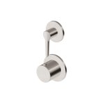 Zucchetti Medameda Bateria termostatyczna natryskowa podtynkowa 2-otworowa 2-drożna - element zewnętrzny Brushed Nickiel ZMM806.C3