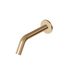 Zucchetti Medameda Wylewka podtynkowa 175 mm Brushed British Gold PVD Z92240.P31
