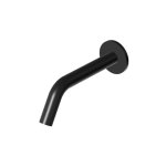 Zucchetti Medameda Wylewka podtynkowa 175 mm Brushed Total Black PVD Z92240.P81