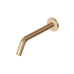 Zucchetti Medameda Wylewka podtynkowa 215 mm Brushed British Gold PVD Z92241.P31