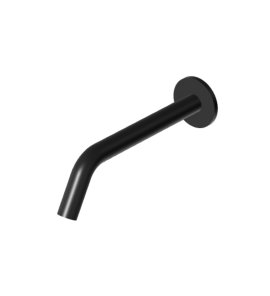 Zucchetti Medameda Wylewka podtynkowa 215 mm Brushed Total Black PVD Z92241.P81