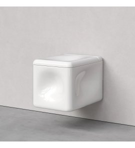 Trone Orgueil Miska wisząca bezrantowa 53,5x37 z deską wolnoopadającą white ORQUEILWHITE