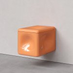 Trone Orgueil Miska wisząca bezrantowa 53,5x37 z deską wolnoopadającą peach ORQUEILPEACH