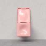 Trone Orgueil Miska wisząca bezrantowa 53,5x37 z deską wolnoopadającą pink ORQUEILPINK