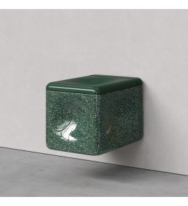 Trone Orgueil Miska wisząca bezrantowa 53,5x37 z deską wolnoopadającą flaked green ORQUEILFLAKEDGREEN