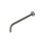 Zucchetti Medameda Ramię ścienne do deszczownicy 350 mm Metal Black Z93027.C50