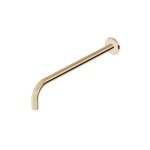 Zucchetti Medameda Ramię ścienne do deszczownicy 350 mm British Gold PVD Z93027.P30