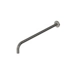 Zucchetti Medameda Ramię ścienne do deszczownicy 450 mm Metal Black Z93045.C50