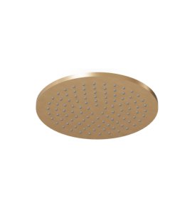 Zucchetti Deszczownica okrągła Ø 200 mm Brushed British Gold PVD Z94265.P31