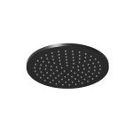 Zucchetti Deszczownica okrągła Ø 200 mm Brushed Total Black PVD Z94265.P81