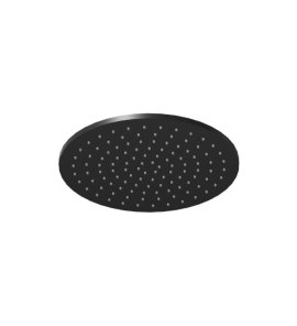 Zucchetti Deszczownica okrągła Ø 250 mm Brushed Total Black PVD Z94312.P81