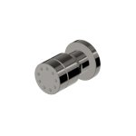 Zucchetti Dysza boczna do natrysku Metal Black Z92896.C50