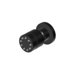 Zucchetti Dysza boczna do natrysku Brushed Total Black PVD Z92896.P81