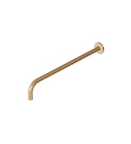 Zucchetti Medameda Ramię ścienne do deszczownicy 450 mm Brushed British Gold PVD Z93045.P31