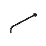 Zucchetti Medameda Ramię ścienne do deszczownicy 450 mm Brushed Total Black PVD Z93045.P81