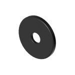 Zucchetti Rozeta do ramienia natryskowego Brushed Total Black PVD R96544.P81