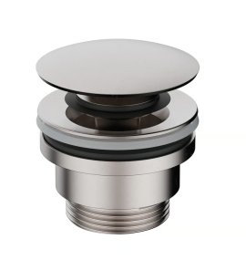 Burlington Korek uniwersalny klik-klak brushed nickel BR_BSW0260C_V2