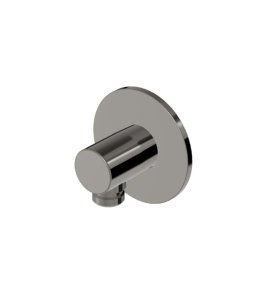 Zucchetti Medameda Przyłącze kątowe Metal Black Z93917.C50
