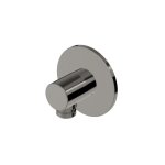 Zucchetti Medameda Przyłącze kątowe Metal Black Z93917.C50