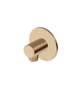 Zucchetti Medameda Przyłącze kątowe Brushed British Gold PVD Z93917.P31