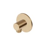 Zucchetti Medameda Przyłącze kątowe Brushed British Gold PVD Z93917.P31