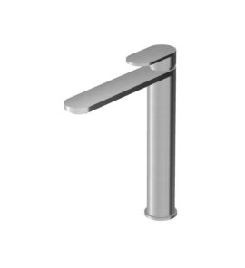 Zucchetti Octo X Bateria umywalkowa jednootworowa wysoka bez korka Brushed stainless Steel ZOX568.X
