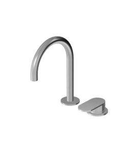 Zucchetti Octo X Bateria umywalkowa 2-otworowa bez korka Brushed stainless Steel ZOX576.X