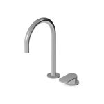 Zucchetti Octo X Bateria umywalkowa 2-otworowa bez korka Brushed stainless Steel ZOX575.X