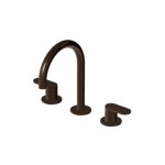 Zucchetti Octo X Bateria umywalkowa 3-otworowa bez korka Brushed Chocolate PVD ZOX5515.XP21